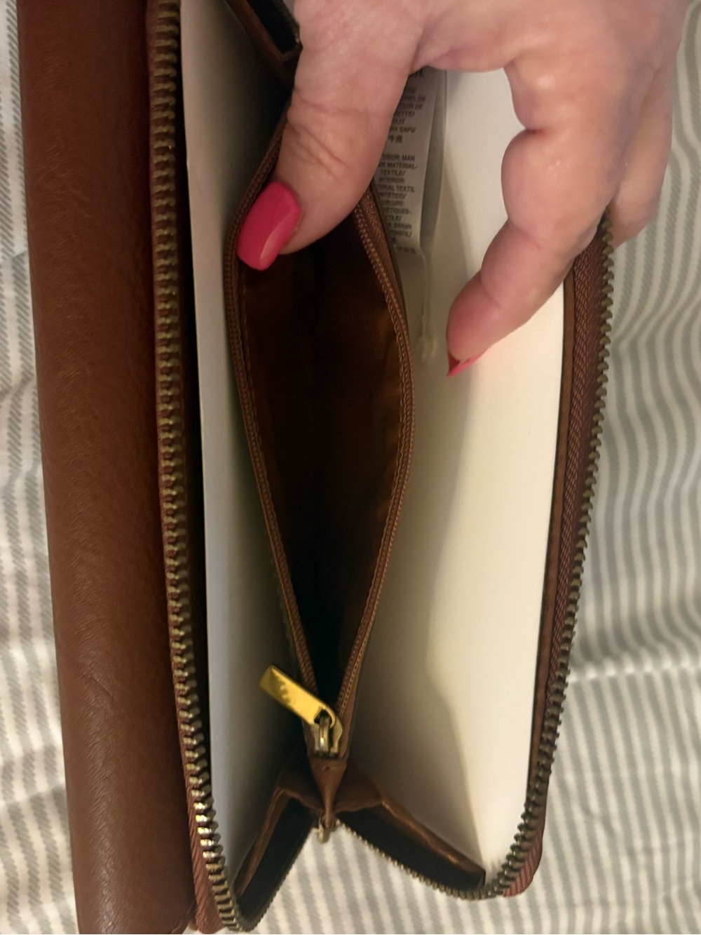 Michael Kors Light Blue MK Logo Satchel with Matching Wallet - Picture 2 of 6